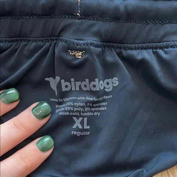 Birddogs Men’s Regular Khaki Athletic Shorts w/ Built-In Liner - Size XL - Picture 2 of 8